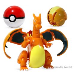 Pokemon labdába zárható Charizard figura 12 cm