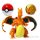 Pokemon labdába zárható Charizard jellegű figura 12 cm