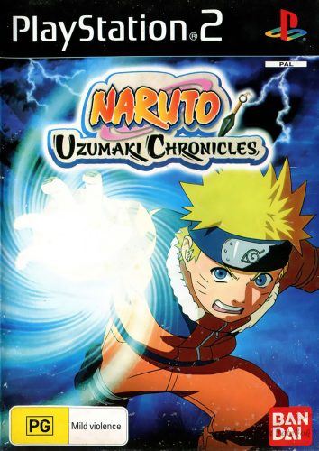 Naruto - Uzumaki krónikák Ps2 játék PAL (használt)