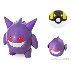 Pokemon labdába zárható Gengar jellegű figura