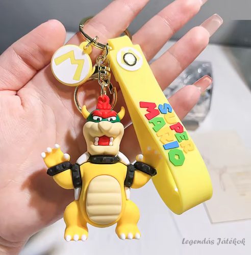 Super Mario - Bowser jellegű kulcstartó