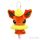 Pokemon Flareon jellegű akasztós plüss 10 cm