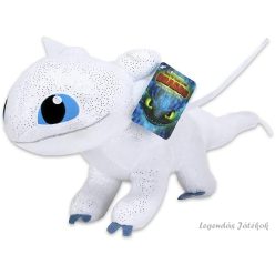  Így neveld a sárkányodat - Fényfúria  plüss 40 cm foszforeszkál Dreamworks