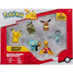 6 db-os Pokemon harci figura szett Pokemon Store