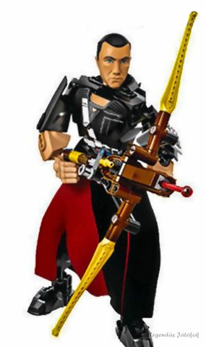 Star Wars - Chirrut Imwe jellegű építőjáték figura 24 cm