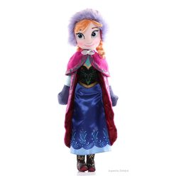 Frozen Jégvarázs Anna jellegű plüss baba 40 cm