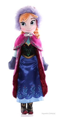 Frozen Jégvarázs Anna jellegű plüss baba 40 cm