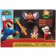 Super Mario láva kastély diorama szett Nintendo Jakks