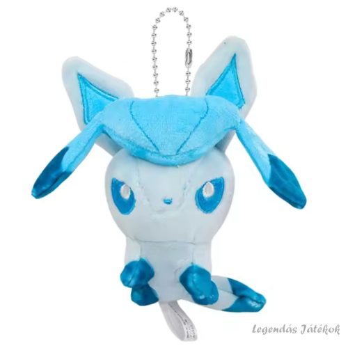 Pokemon Glaceon jellegű akasztós plüss 10 cm