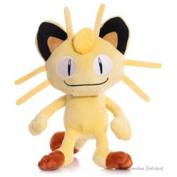 Pokemon Meowth jellegű plüss 20 cm