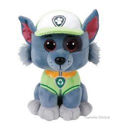   Csillogó szemű Mancs őrjárat Rocky plüss 15 cm - Ty Beanie Boos
