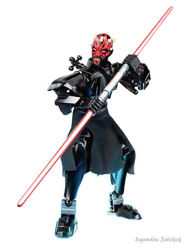 Star Wars - Darth Maul jellegű építőjáték figura 24 cm