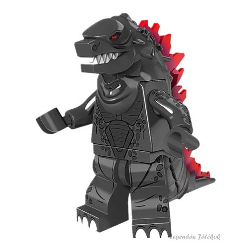 Godzilla mini figura szürke