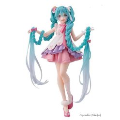 Hatsune Miku jellegű Díva figura 18 cm