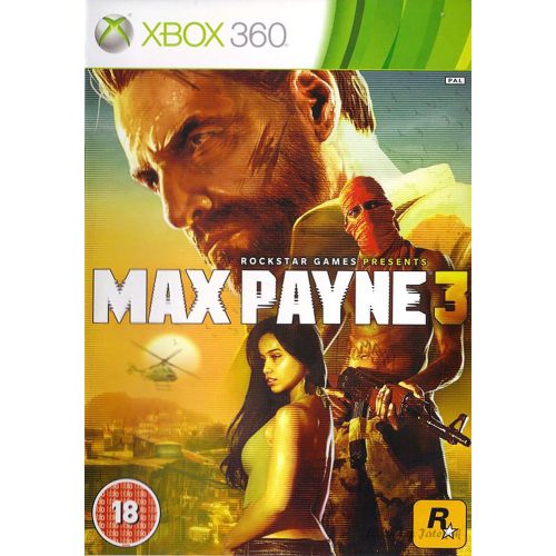 Max Payne 3 Xbox 360 játék (használt)