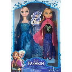 Frozen Jégvarázs jellegű 2 db-os baba szett 28 cm