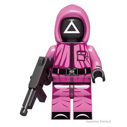   Squid Game - Nyerd meg az életed - Háromszög katona jellegű mini figura