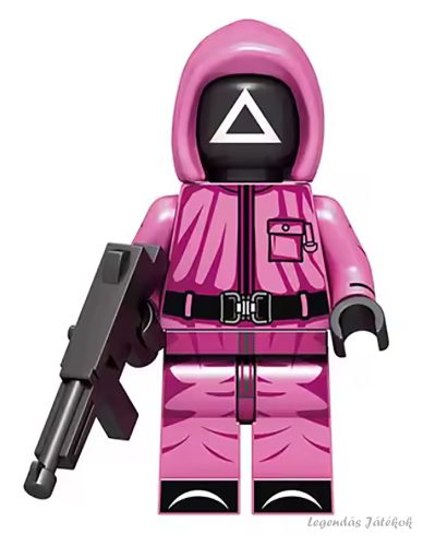 Squid Game - Nyerd meg az életed - Háromszög katona jellegű mini figura