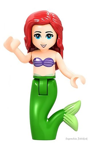 A Kis Hableány Ariel sellő mini figura