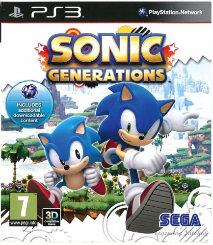 Sonic Generations Ps3 játék