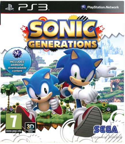 Sonic Generations Ps3 játék