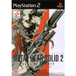   Metal Gear Solid 2 - Sons of liberty Ps2 játék PAL (használt)