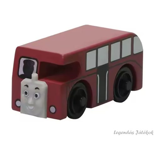 Thomas és barátai Bertie jellegű fa busz kocsi