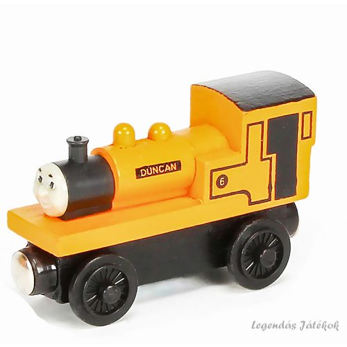 Thomas és barátai Duncan jellegű mágneses fa vonat mozdony
