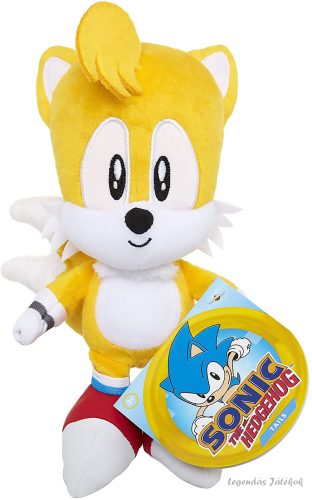 Sonic a sündisznó Tails róka plüss 20 cm Jakks