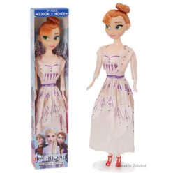   Frozen Jégvarázs - Anna jellegű baba világos ruhában 28 cm