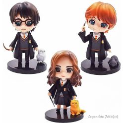 3 db-os Harry Potter jellegű figura szett