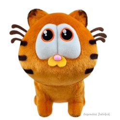 Garfield jellegű nagy szemű plüss 20 cm