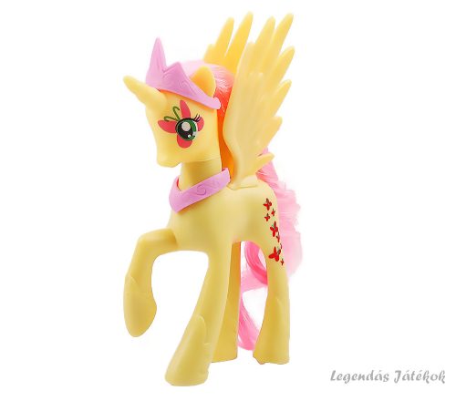 Én kicsi pónim - My little pony - Fluttershy jellegű póni figura 15 cm