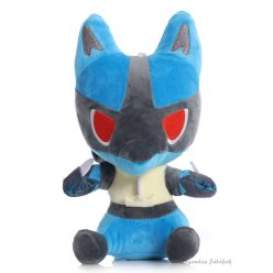 Pokemon Lucario jellegű plüss 20 cm