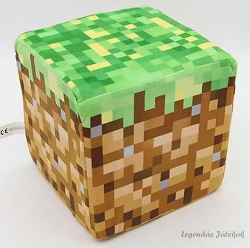 Minecraft plüss kocka 10 cm