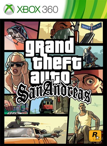 GTA Grand Theft Auto  - San Andreas Xbox360 játék