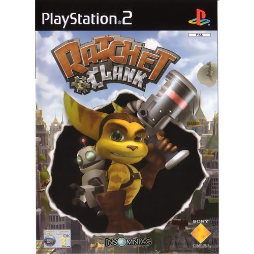 Ratchet és Clank Ps2 játék PAL (használt)