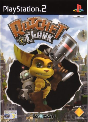 Ratchet és Clank Ps2 játék PAL (használt)