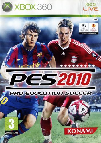 Pro evolution soccer 2010 Xbox360 (használt)