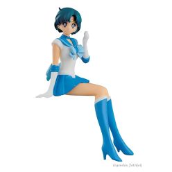   Sailor Moon - Merkúr Mercury tündér jellegű ülő figura 13 cm