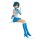 Sailor Moon - Merkúr Mercury tündér jellegű ülő figura 13 cm