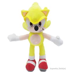 Super Sonic jellegű plüss 20 cm