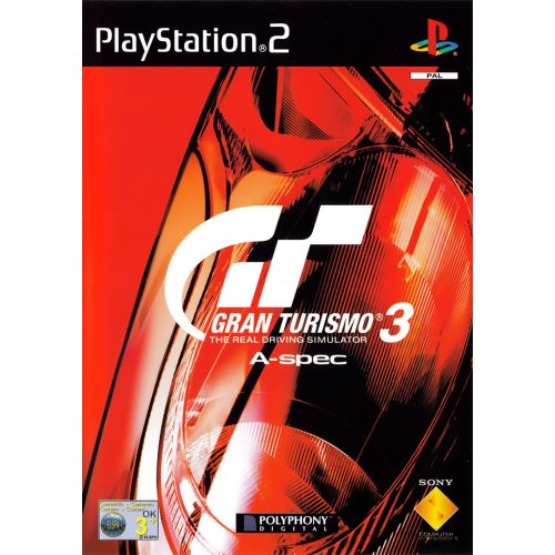 Gran Turismo 3 A-Spec Ps2 játék PAL (használt)