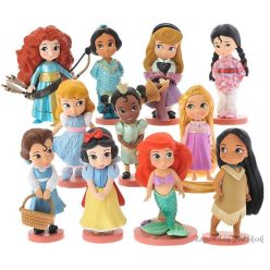 11 db-os Disney hercegnő jellegű figura baba szett