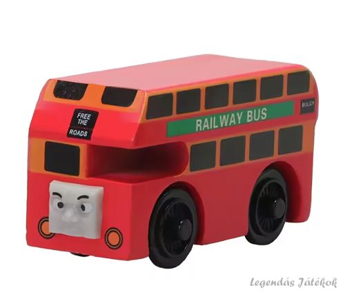 Thomas és barátai Bulgy jellegű mágneses fa vonat mozdony