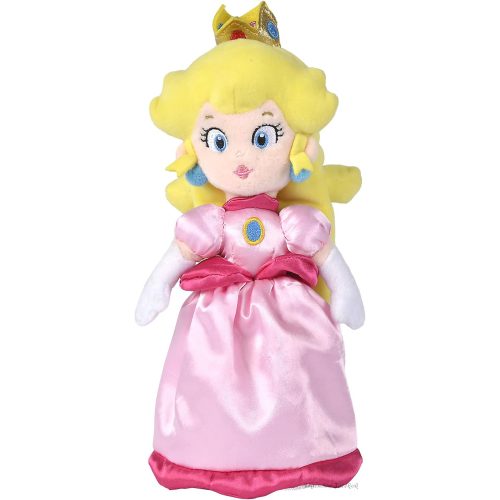Super Mario Peach hercegnő plüss baba 25 cm