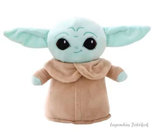 Star Wars - Grogu Baby Yoda jellegű plüss 18 cm új verzió