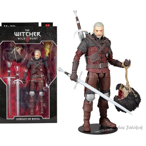 The Witcher 3: Wild Hunt Geralt figura farkas páncélban McFarlane Toys