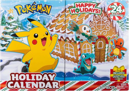 Pokemon Adventi kalendárium naptár Jazwares