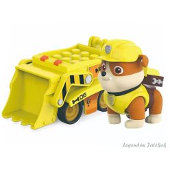 Mancs őrjárat - Rubble jellegű figura járgánnyal 8 cm